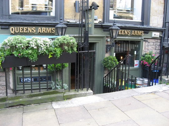 Queens Arms in Edinburgh.