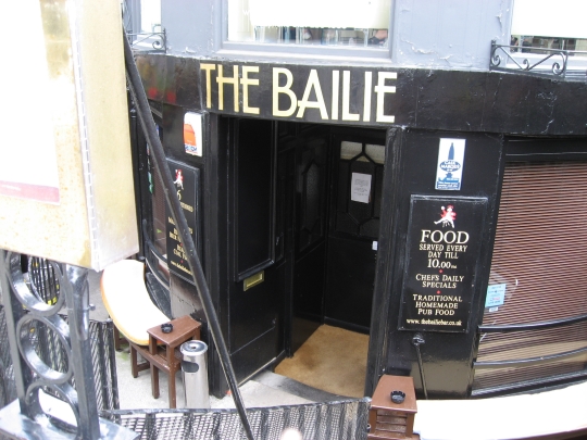 The Bailie in Edinburgh.