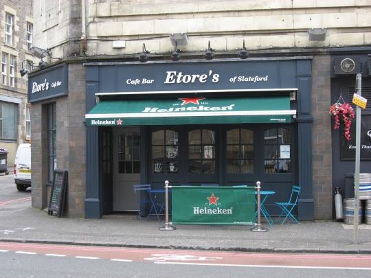 Etore's in Edinburgh.
