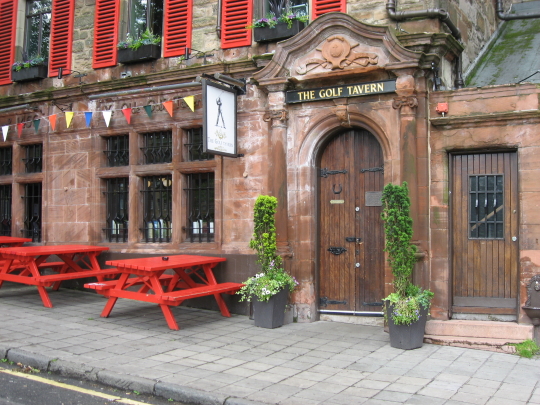 Photograph of The Golf Tavern in Edinburgh.