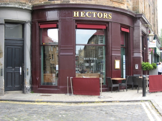 Hectors in Edinburgh.