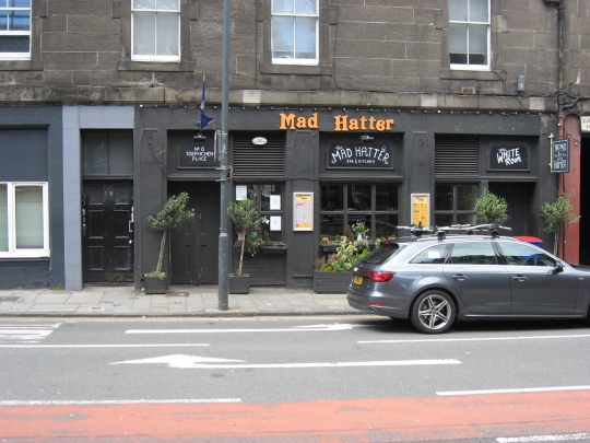 Mad Hatter in Edinburgh.