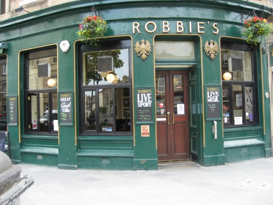 Robbie's in Edinburgh.