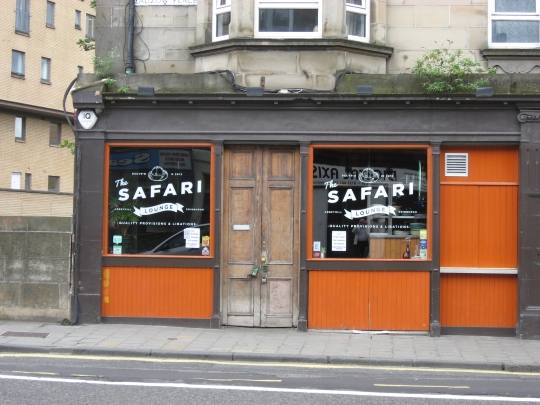 The Safari Lounge in Edinburgh.
