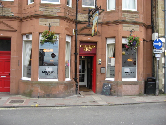 Photograph of Golfers Rest in North Berwick.