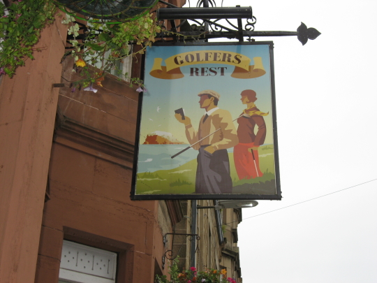 Photograph of Golfers Rest in North Berwick.