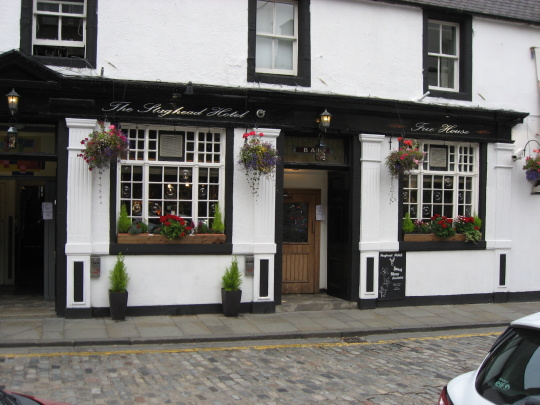 The Staghead Hotel in South Queensferry.