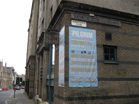 Photograph of Pilgrim in Edinburgh.