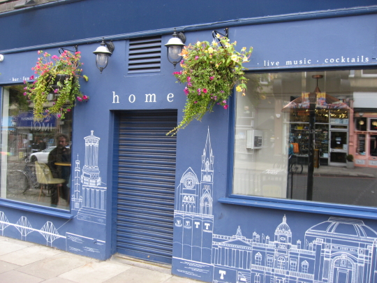 Photograph of Home in Edinburgh.