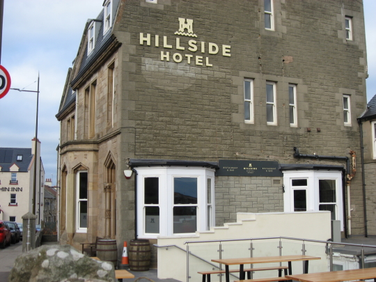 Photograph of Hillside Hotel in Dunbar.