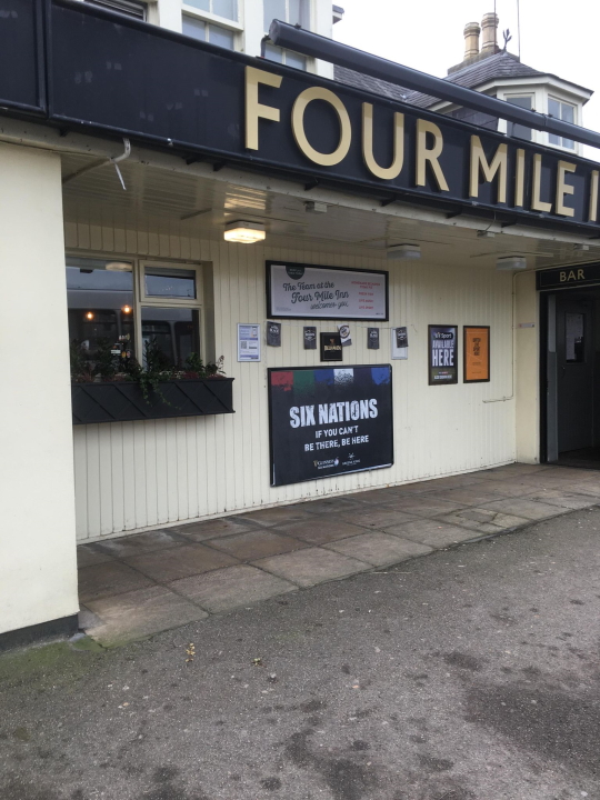 Photograph of The Four Mile Inn in Bucksburn, Aberdeen.