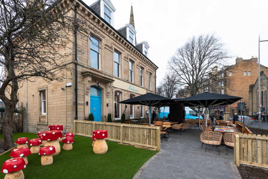 Photograph of McLarens in Edinburgh.