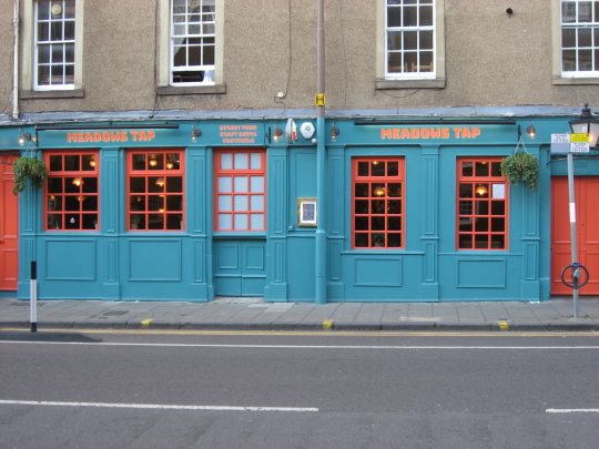 Photograph of Meadows Tap in Edinburgh.