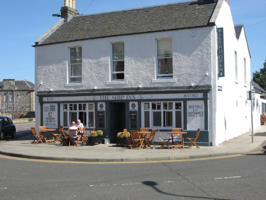 Photograph of The Ship Inn in Musselburgh.