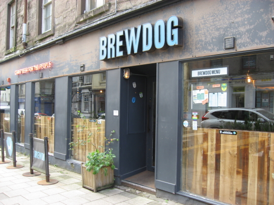Photograph of BrewDog in Perth.