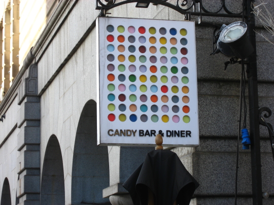 Photograph of Candy Barin Edinburgh.