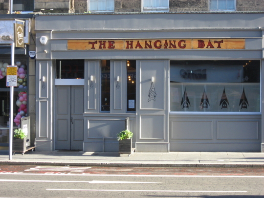 Photograph of The Hanging Bat in Edinburgh.