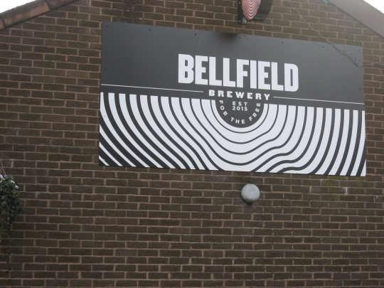 Photograph of Bellfield Brewery in Edinburgh.