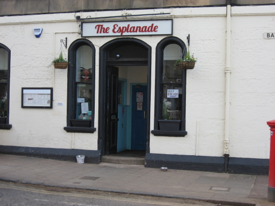 Photograph of The Esplanade in Edinburgh.