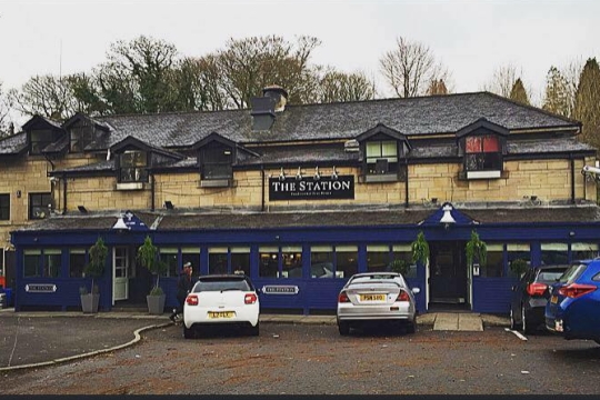 Photograph of The Station in Bearsden.