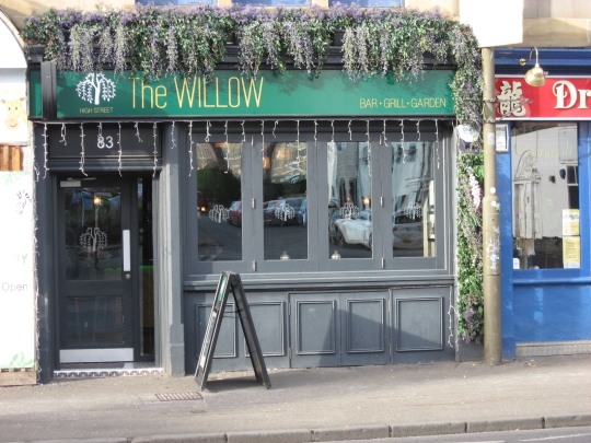 Photograph of The Willow in Musselburgh.