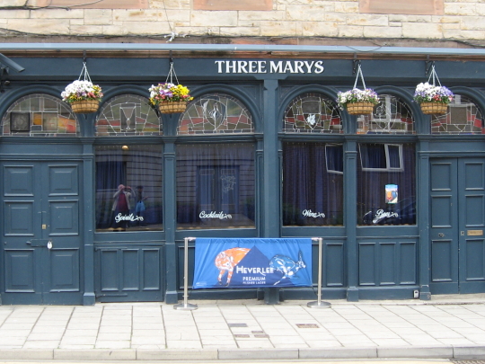 Photograph of Three Marys in Edinburgh.