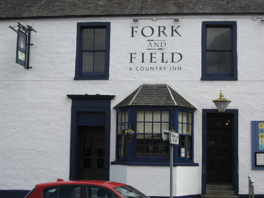 Photograph of Fork and Field in Mid Calder.