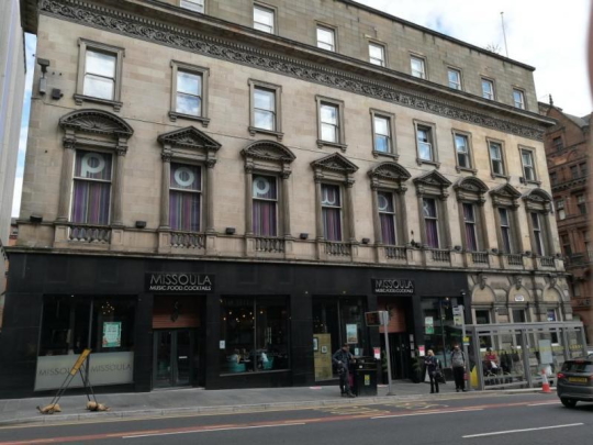 Photograph of Missoula in Glasgow.