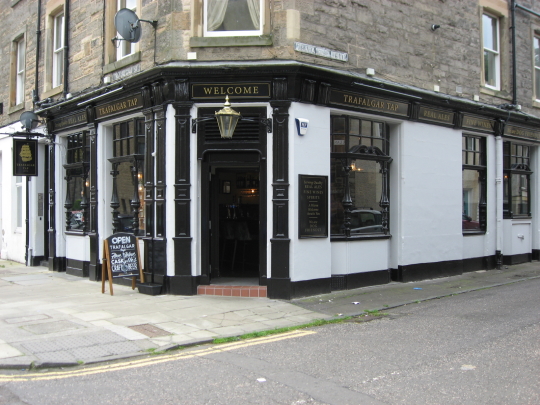 Photograph of Trafalgar Tap in Edinburgh.