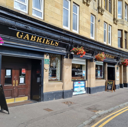 Photograph of Gabriels in Paisley.