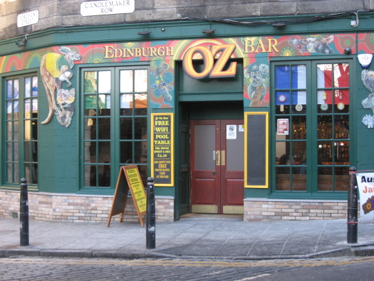 Photograph of Edinburgh Oz Bar in Edinburgh.