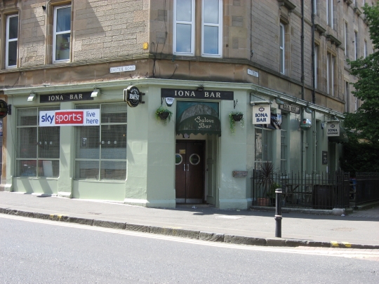 Photograph of Iona Bar in Edinburgh.
