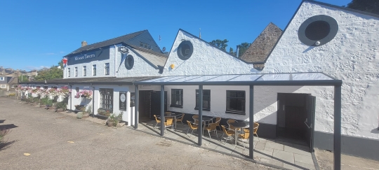 Photograph of Mosset Tavern in Forres.