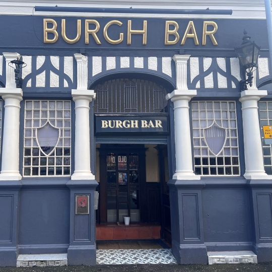 Photograph of Burgh Bar in Paisley.