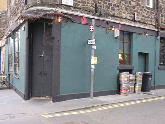 Photograph of The False Widow in Edinburgh.