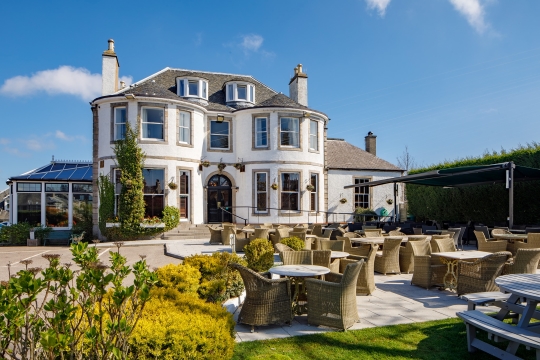 Photograph of Ferryhill House Hotel in Aberdeen.