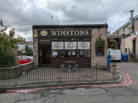 Photograph of Winstons in Edinburgh.