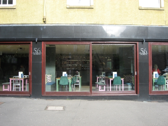 Photograph of 56 North in Edinburgh.