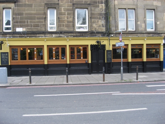 Photograph of Brass Monkey Gorgie in Edinburgh.