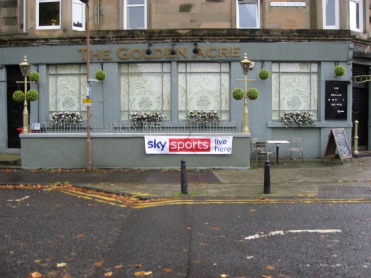 Photograph of The Golden Acre in Edinburgh.