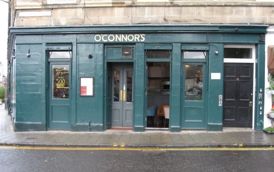 Photograph of O'Connor's' in Edinburgh.