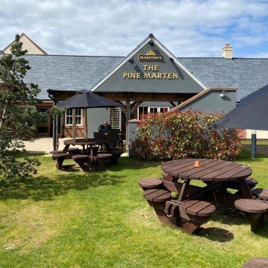Photograph of The Pine Marten in Dunbar.