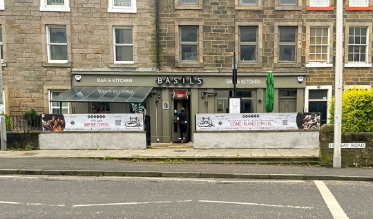 Photograph of Basils in Edinburgh.