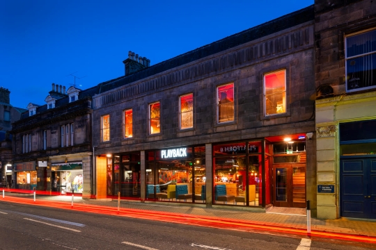 Photograph of Playback in Inverness.