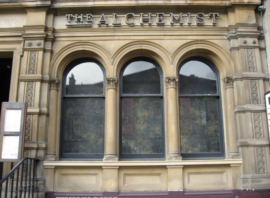 Photograph of The Alchemist in Edinburgh.