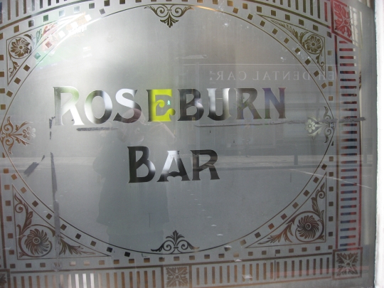 Photograph of Roseburn Bar in Edinburgh.