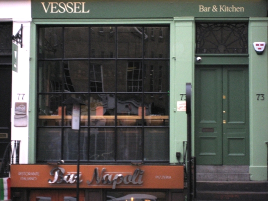 Photograph of Vessel in Edinburgh.