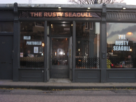 Photograph of The Rusty Seagull in Edinburgh.