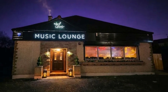Photograph of The Olive Music Lounge in Blantyre.