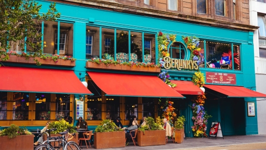 Photograph of Berlinkys in Glasgow.